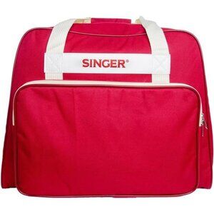 Machine Carrying Case,Brick Color,SpaciousCase Fits Most Standard Sewing Machine